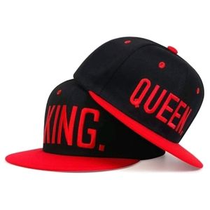 King & Queen Baseball Cap Set.